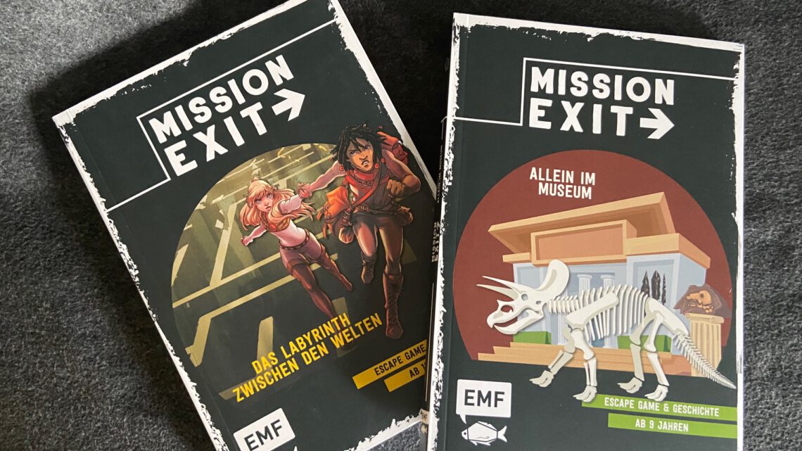 Rezension – MISSION EXIT – Escape Game für Kinder